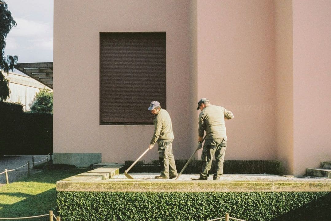 Un trabajo de jardín